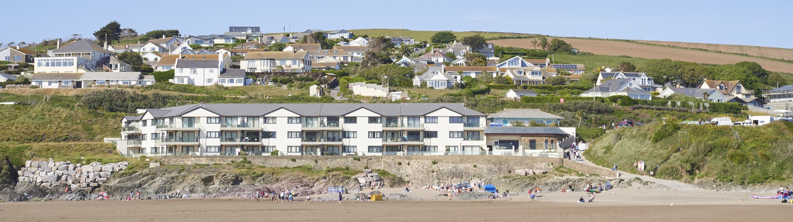 View from 20 Burgh Island Causeway, luxury holiday appartment