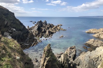 Scenic coast